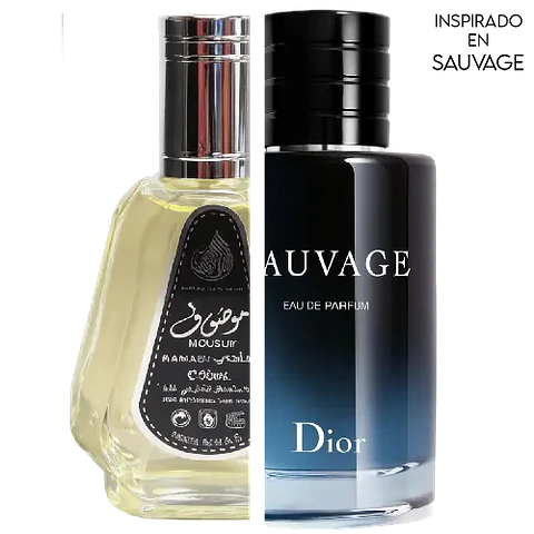 MOUSUF RAMADI EDP 50 ML FOR MEN (SIN CELOFÁN) - ARD AL ZAAFARAN (INSPIRADO EN SAUVAGE)