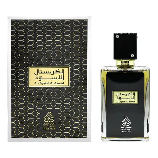 AL CRYSTAL AL ASWAD EDP 100 ML – ADYAN  (INSPIRADO EN CRYSTAL NOIR)