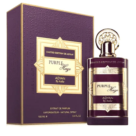 PURPLE HAZE EXTRAIT DE PARFUM 100 ML FOR WOMEN -  ADYAN (INSPIRADO EN CRYSTAL NOIR)