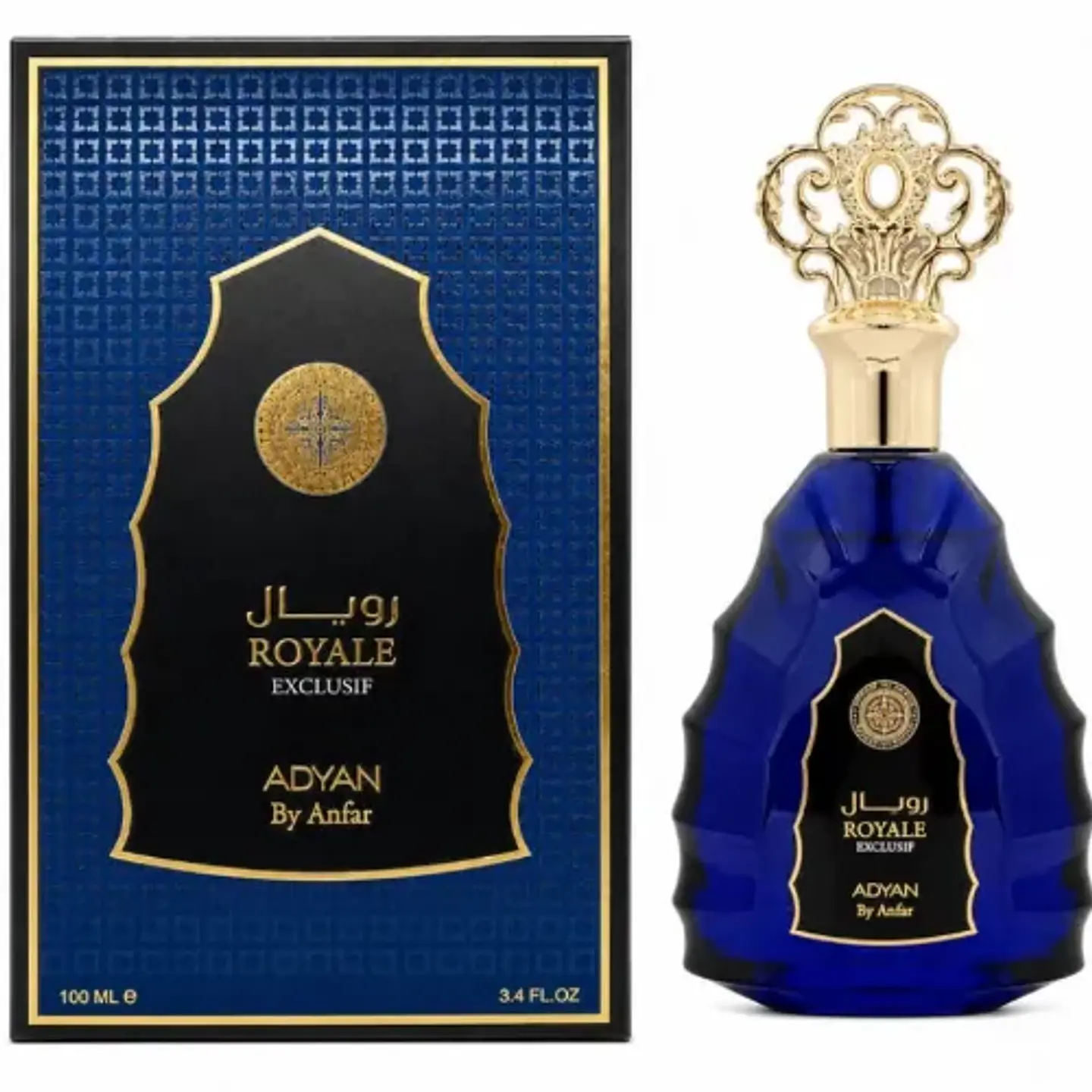 ROYALE EXCLUSIF EDP 100 ML FOR MEN - ADYAN (INSPIRADO EN BLEU) 1