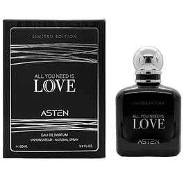 ALL YOU NEED IS LOVE EDP 100 ML - ASTEN (INSPIRADO EN STRONGER WITH YOU)