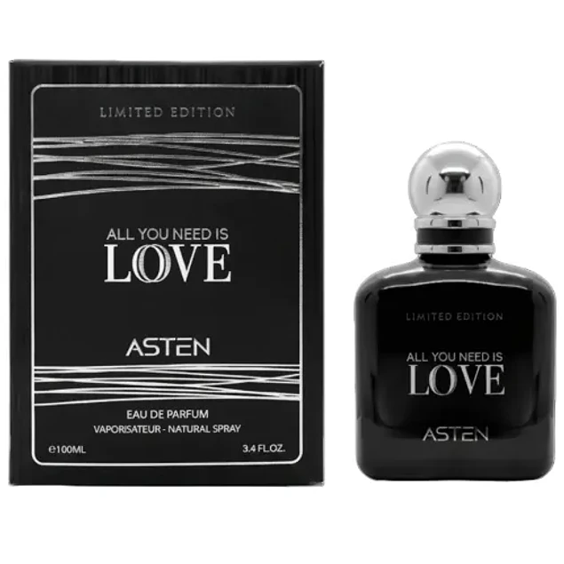 ALL YOU NEED IS LOVE EDP 100 ML - ASTEN (INSPIRADO EN STRONGER WITH YOU)