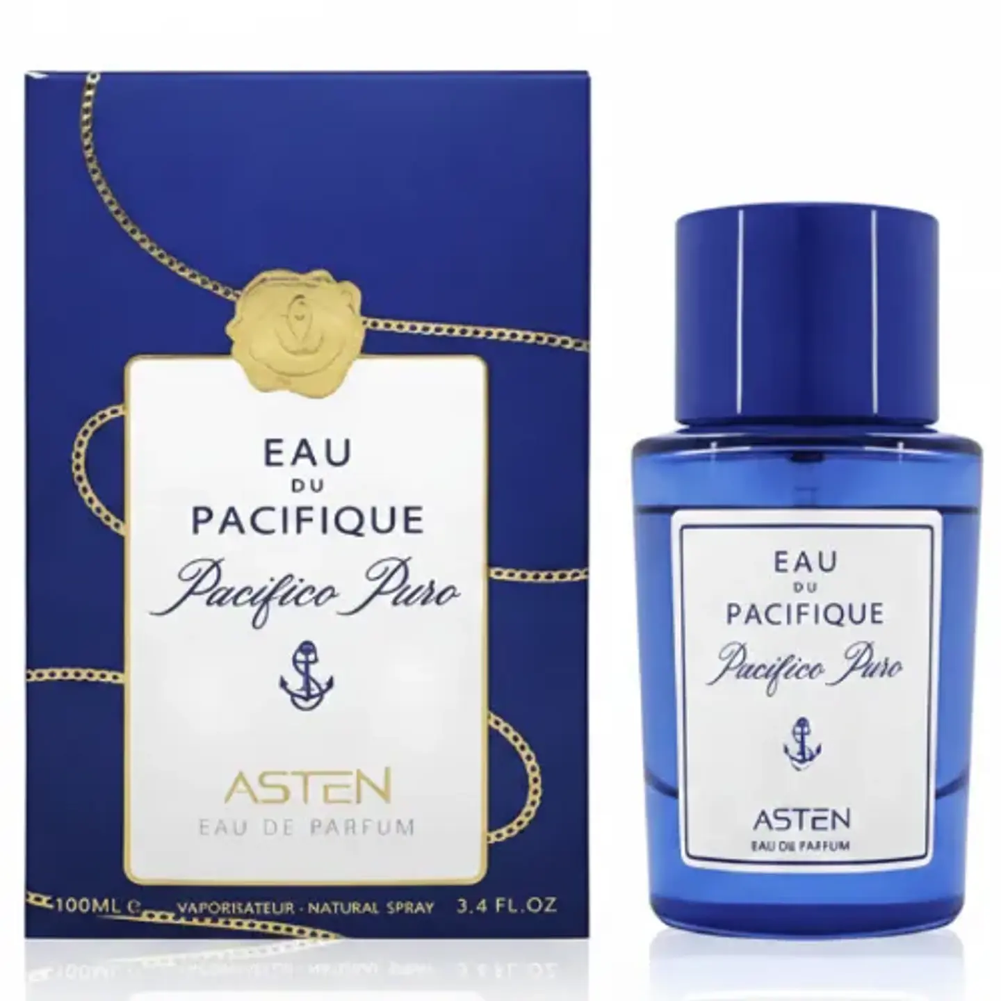 PACIFIQUE PACIFICO PURO 100 ML EDP UNISEX - ASTEN (INSPIRADA EN BLU MEDITERRANEO)  1