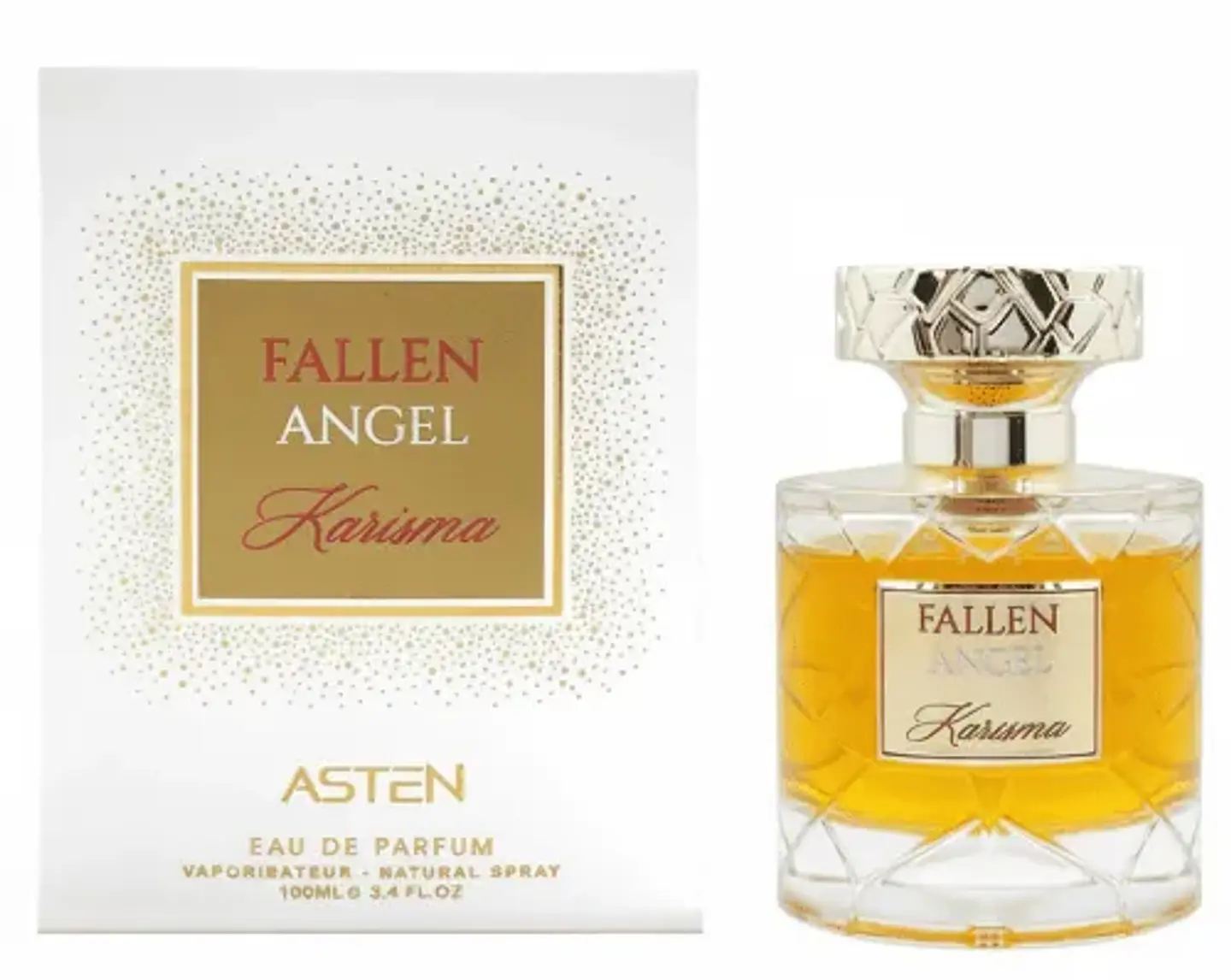 FALLEN ANGEL KARISMA FOR WOMAN EDP 100 ML - ASTEN (INSPIRADO EN ANGELS' SHARE DE BY KILIAN) 1