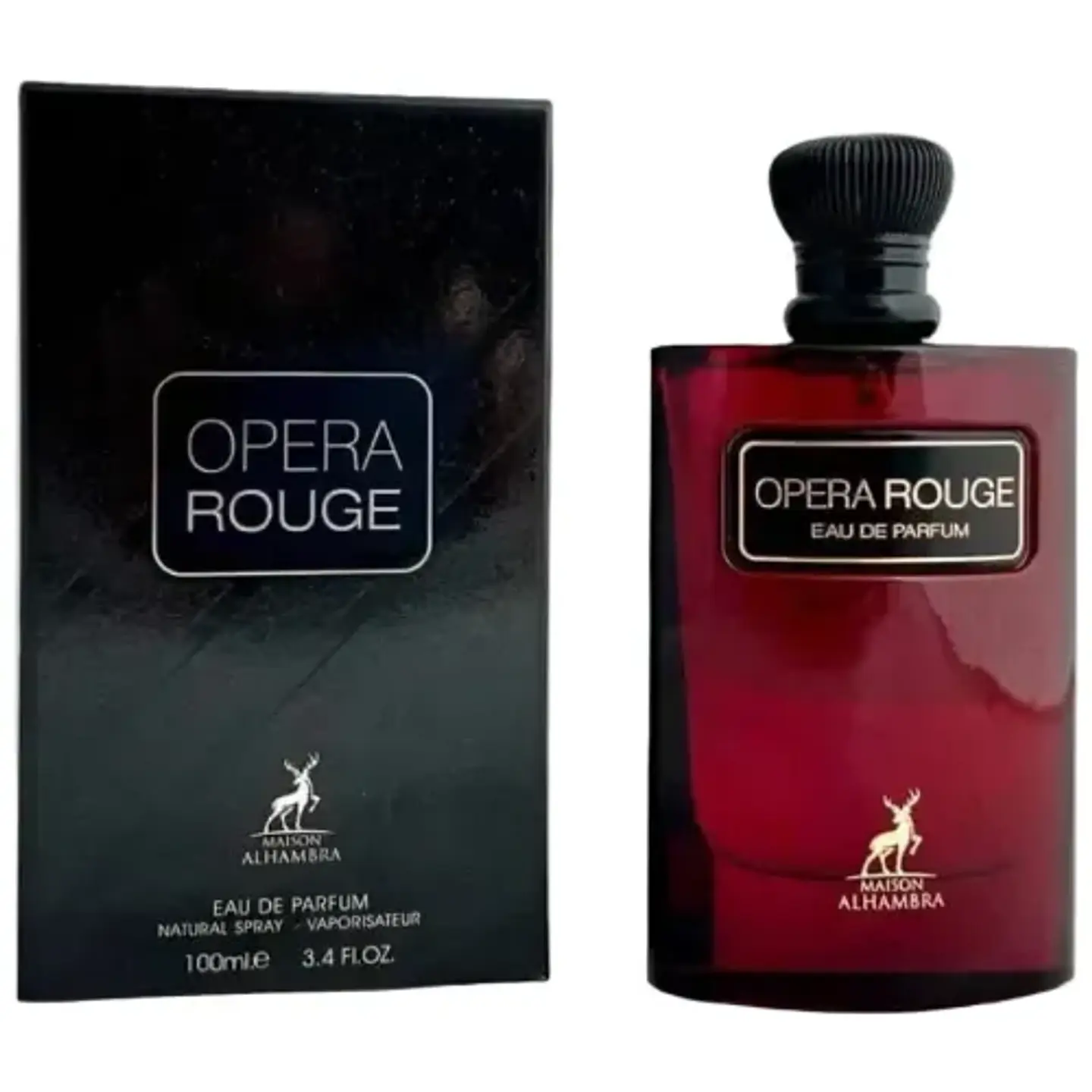 OPERA ROUGE EDP  100 ML UNISEX - MAISON ALHAMBRA (INSPIRADO EN BLACK OPIUM OVER RED) 1
