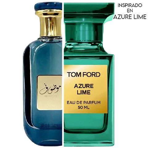 MOUSUF AZURE EDP 100 ML UNISEX - ARD AL ZAAFARAN (INSPIRADO EN AZURE LIME)