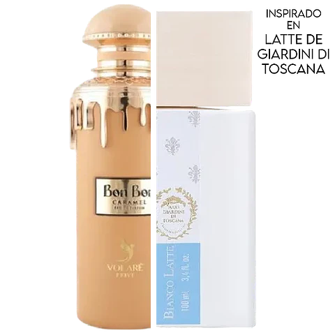 PRIVE BON BON CARAMEL EDP 100 ML FOR WOMAN - VOLARE (INSPIRADO EN BIANCO LATTE)