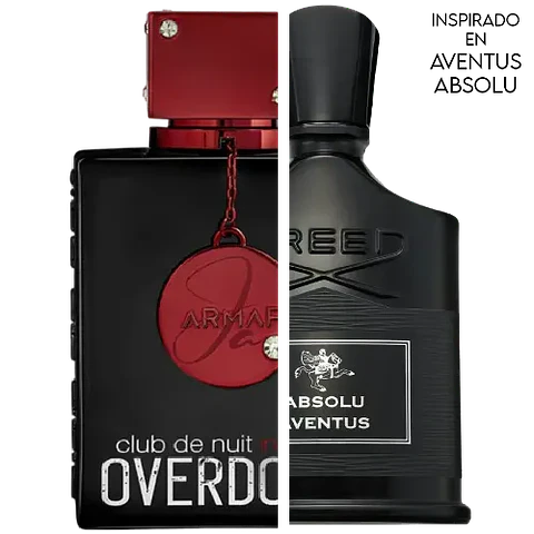 CLUB DE NUIT INTENSE OVERDOSE EXTRAIT DE PARFUM 100 ML FOR MEN - ARMAF (INSPIRADO EN AVENTUS ABSOLU)