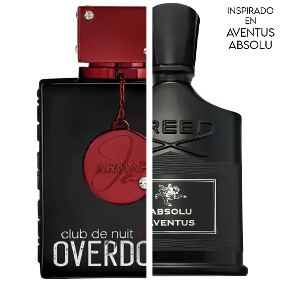CLUB DE NUIT INTENSE OVERDOSE EXTRAIT DE PARFUM 100 ML FOR MEN - ARMAF (INSPIRADO EN AVENTUS ABSOLU) 2