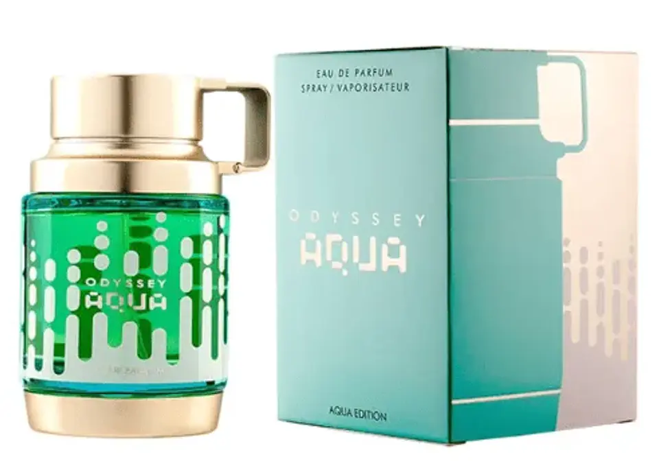ODYSSEY AQUA EDITION EDP 100 ML FOR MEN - ARMAF - (INSPIRADO EN INVICTUS PLATINUM DE PACO RABBANNE) 1