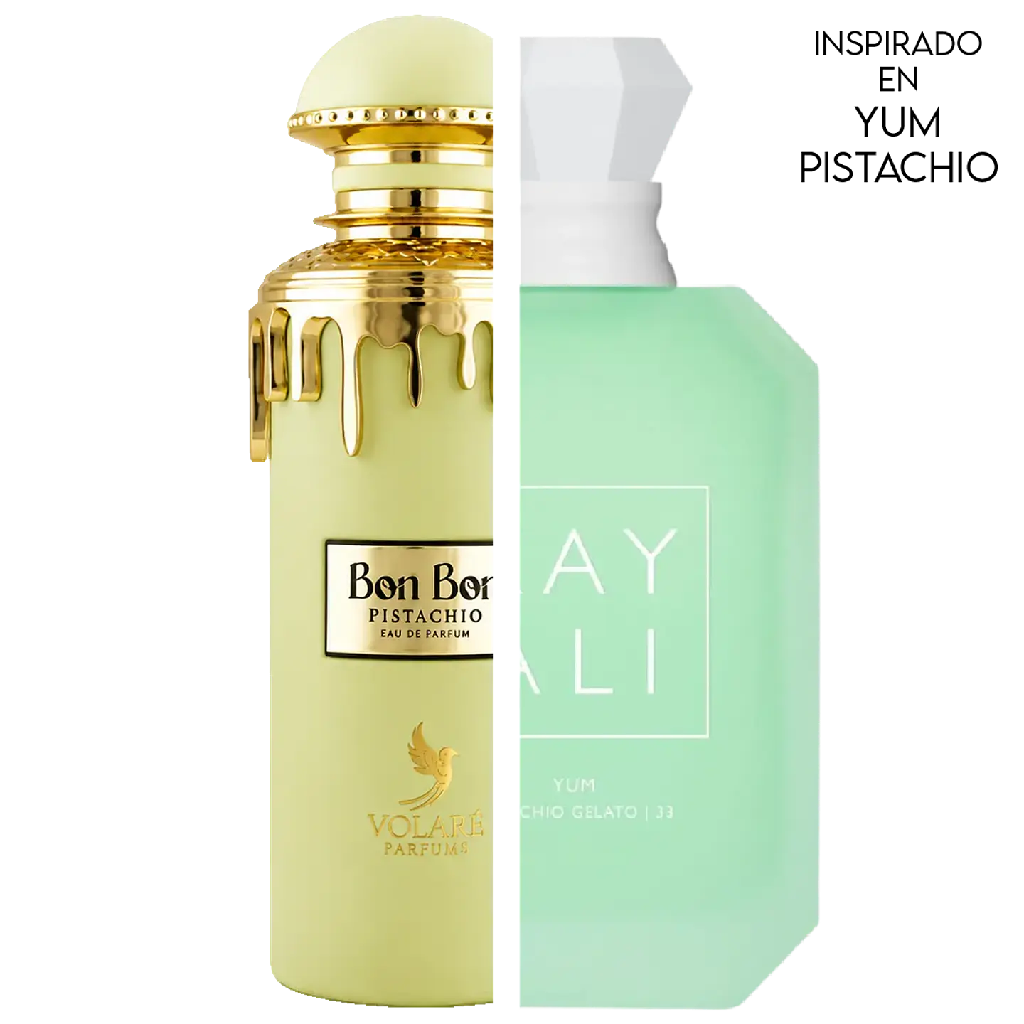 BON BON PISTACHIO EDP 100 ML UNISEX - VOLARE (INSPIRADO YUM PISTACHIO GELATO) 2