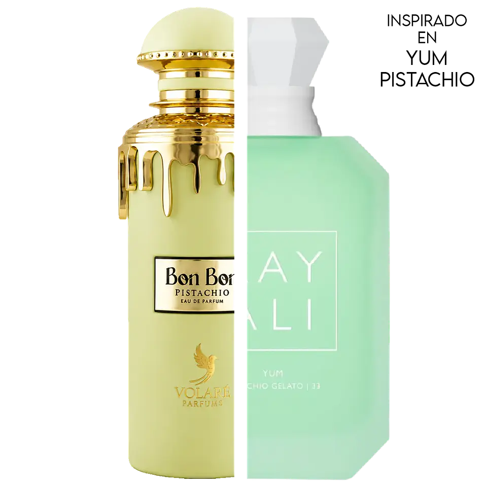BON BON PISTACHIO EDP 100 ML UNISEX - VOLARE (INSPIRADO YUM PISTACHIO GELATO) 2
