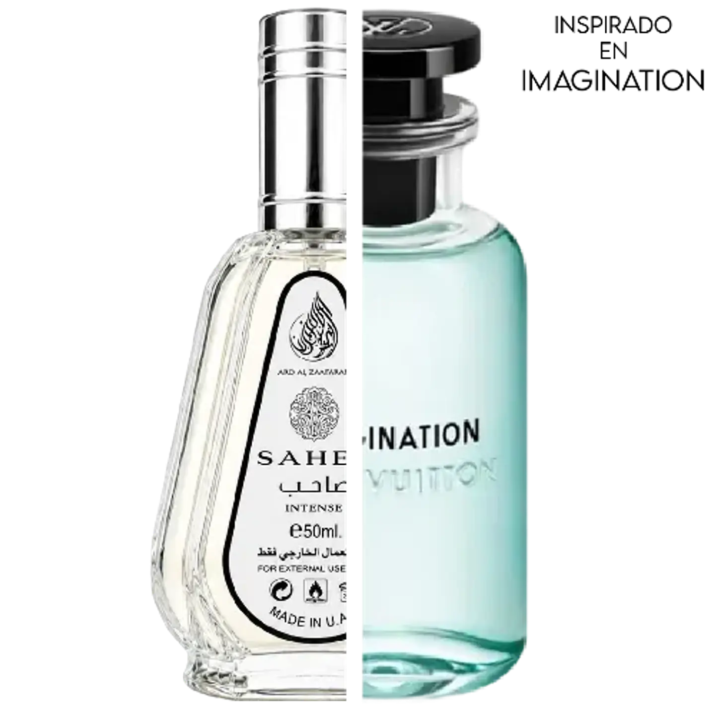 SAHEB INTENSE EDP 50 ML UNISEX - ARD AL ZAAFARAN (INSPIRADO EN IMAGINATION) 2