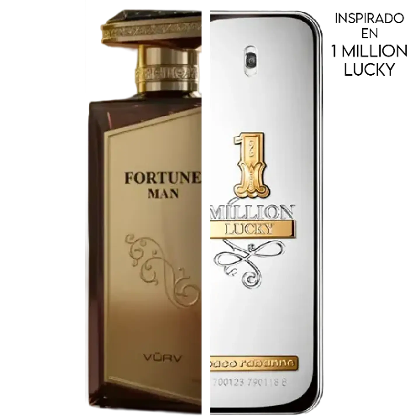 FORTUNE MAN EDP 100 ML - VURV (INSPIRADO EN 1 MILLION LUCKY) 2