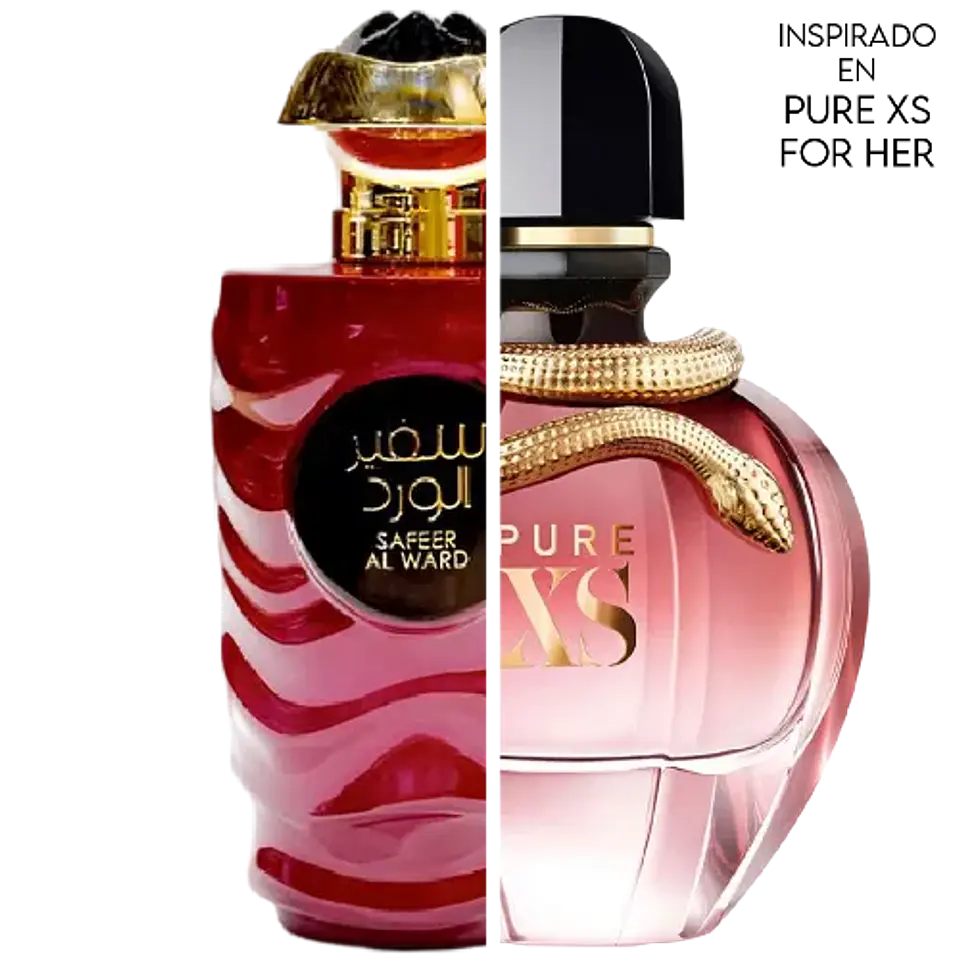 SAFEER AL WARD  EDP 100 ML UNISEX - ARD AL ZAAFARAN (INSPIRADO EN PURE XS FOR HER) 2