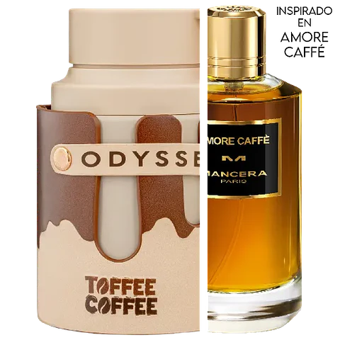 ODYSSEY TOFFEE COFFEE EDP 100 ML UNISEX - ARMAF - (INSPIRADO EN AMORE CAFFÈ)