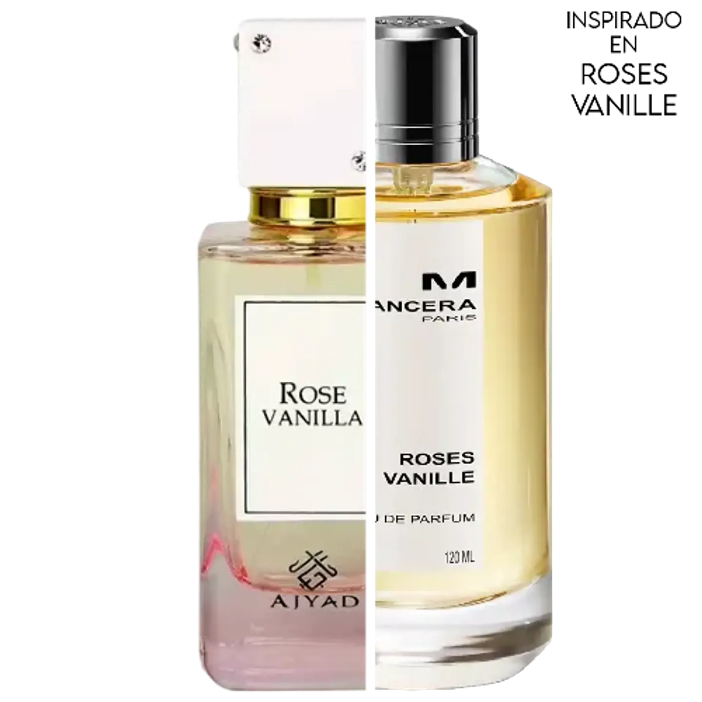 ROSE VANILLA EDP 100 ML - AJYAD (INSPIRADO EN ROSES VANILLE) 2
