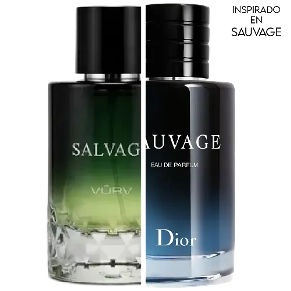 SALVAGE EDP 100 ML FOR MEN  -  VURV (INSPIRADO EN SAUVAGE) 2