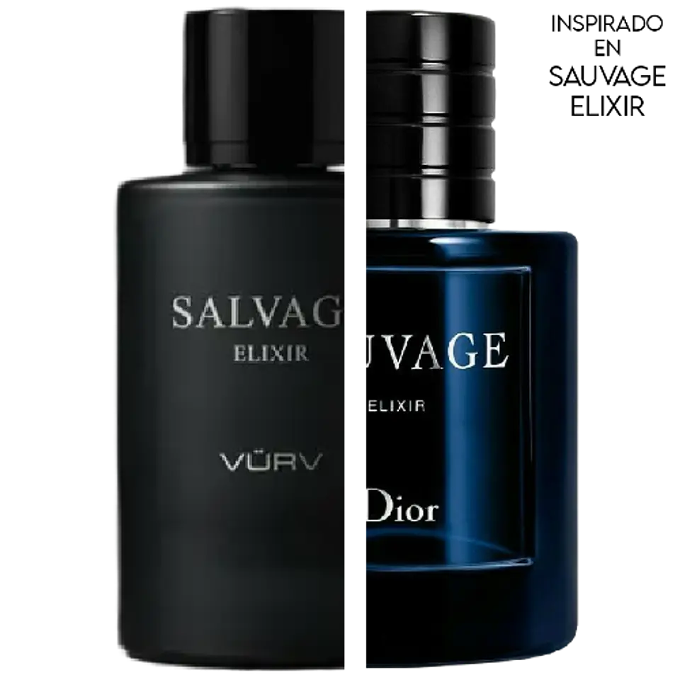 SALVAGE ELIXIR MEN EDP 100ML FOR MEN - VURV (INSPIRADO EN SAUVAGE ELIXIR) 2