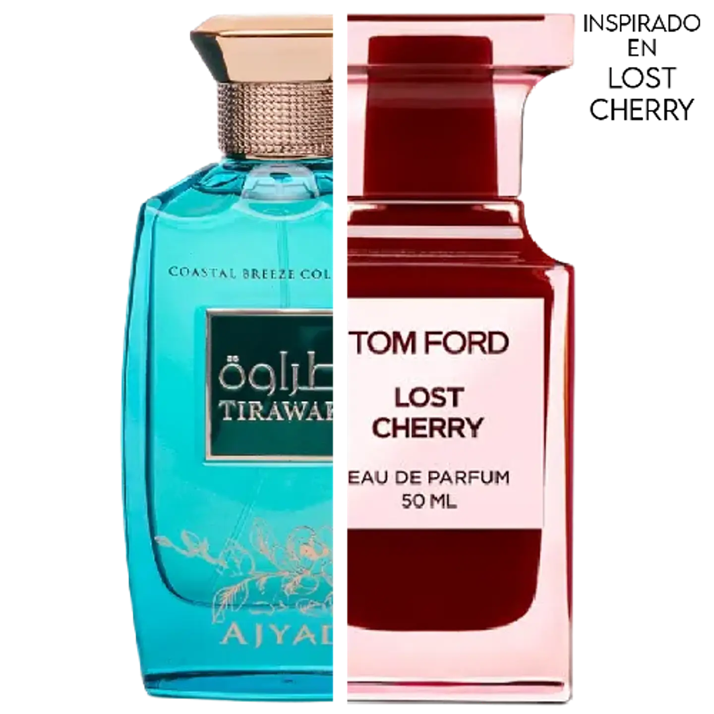 TIRAWAH EDP 100 ML FOR WOMAN - AJYAD (INSPIRADO EN LOST CHERRY) 2