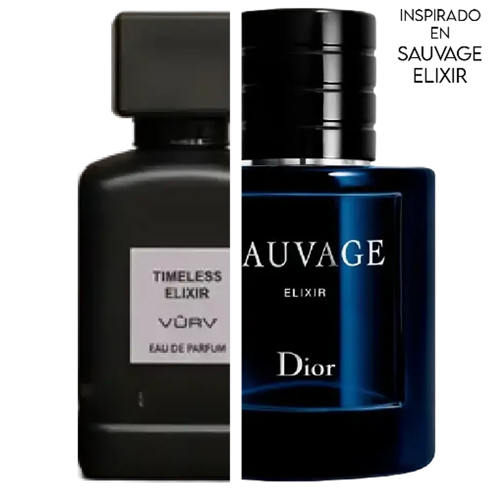TIMELESS ELIXIR EDP 100 ML - VURV (INSPIRADO EN SAUVAGE) 2