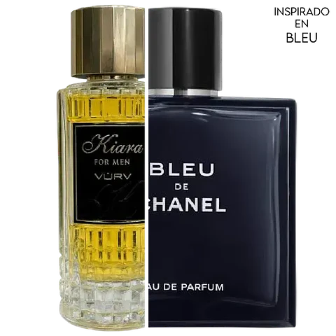 KIARA EDP 100 ML  FOR MEN - VURV (INSPIRADO EN BLEU)