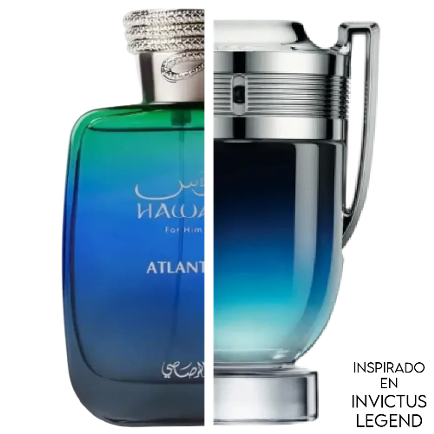 HAWAS ATLANTIS EDP 100 ML FOR MEN - RASASI - (INSPIRADO EN INVICTUS LEGEND) 2