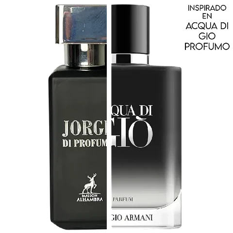 JORGE DI PROFUMO EDP 100 ML - MAISON ALHAMBRA (INSPIRADO EN ACQUA DI PROFUMO)