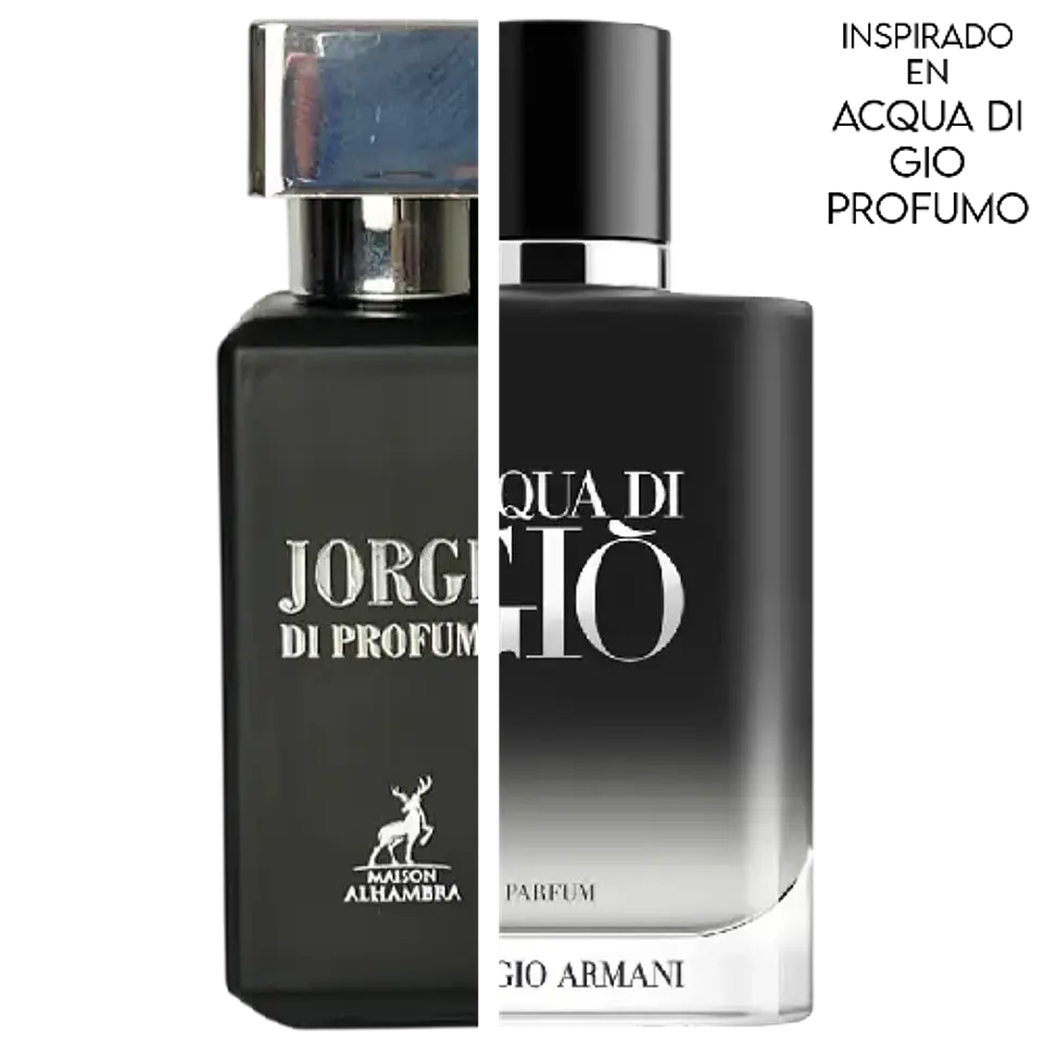 JORGE DI PROFUMO EDP 100 ML - MAISON ALHAMBRA (INSPIRADO EN ACQUA DI PROFUMO) 2