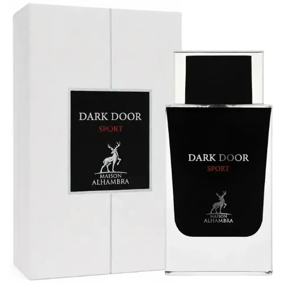 DARK DOOR SPORT EDP 100 ML FOR MEN - MAISON ALHAMBRA  (INSPIRADO EN HOMME SPORT) 1