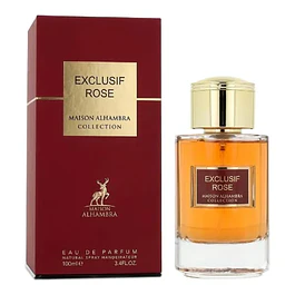 EXCLUSIF ROSE EDP 100 ML -  MAISON ALHAMBRA (INSPIRADO EN BURNING ROSE)