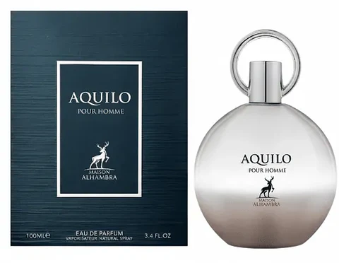 AQUILO POUR HOMME EDP 100 ML - MAISON ALHAMBRA (INSPIRADO EN AQVA FOR MEN)