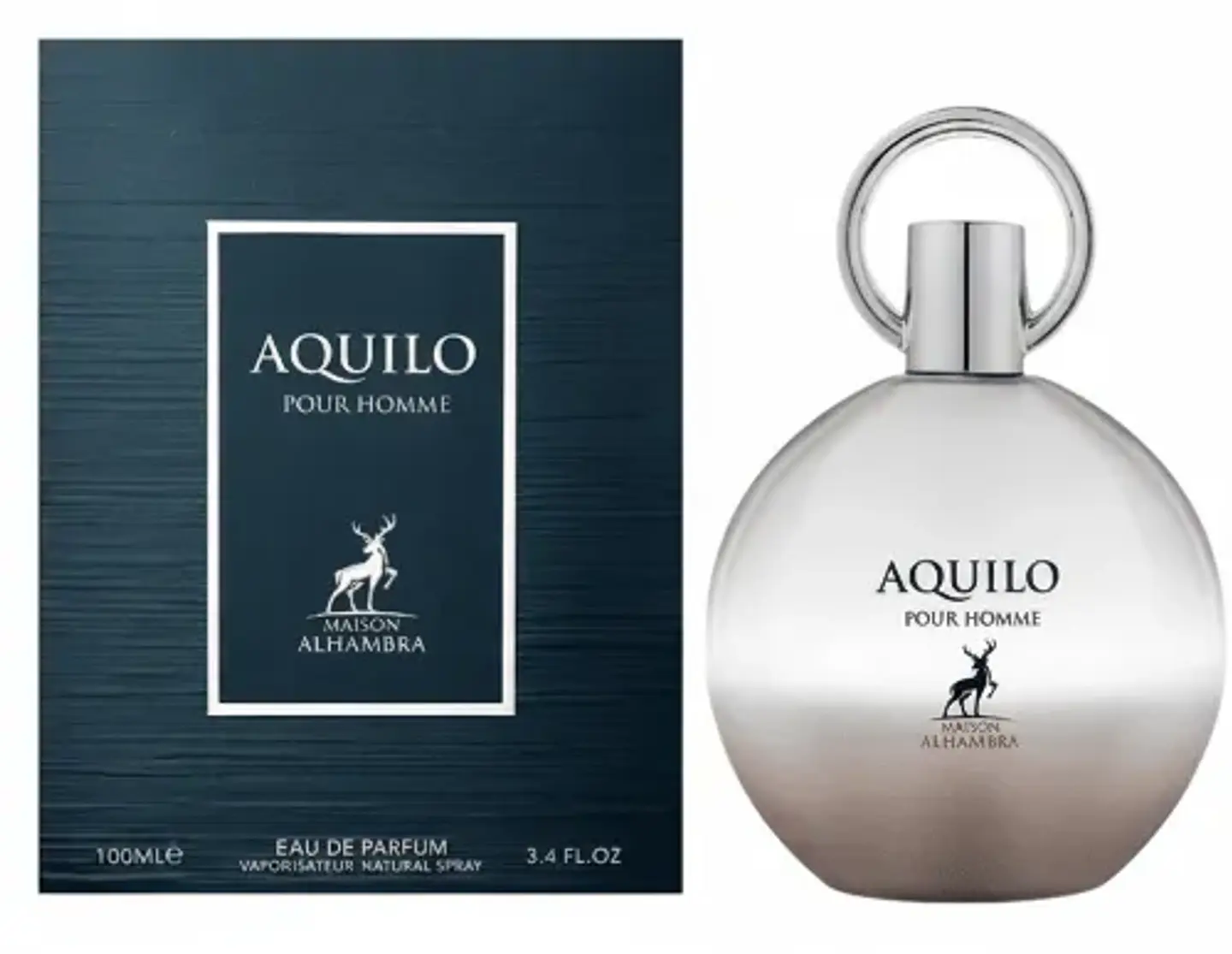 AQUILO POUR HOMME EDP 100 ML - MAISON ALHAMBRA (INSPIRADO EN AQVA FOR MEN) 1