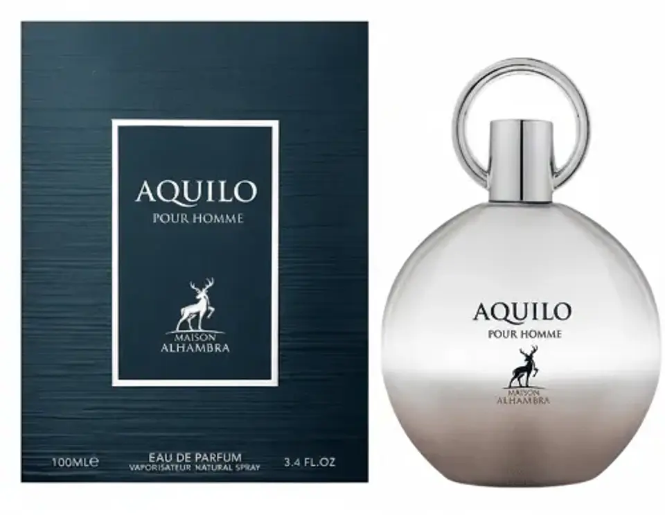 AQUILO POUR HOMME EDP 100 ML - MAISON ALHAMBRA (INSPIRADO EN AQVA FOR MEN) 1