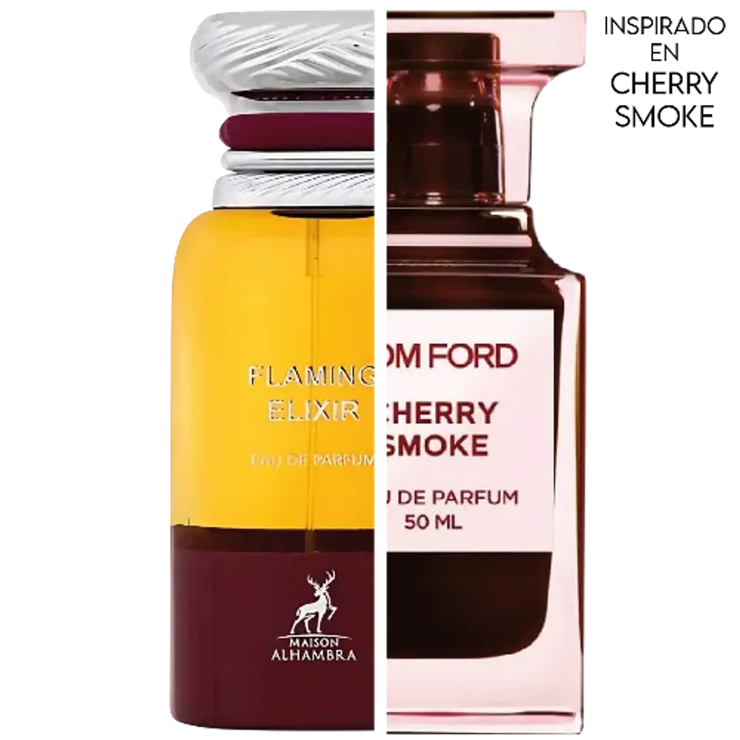 FLAMING ELIXIR EDP 80 ML UNISEX - MAISON ALHAMBRA (INSPIRADO EN CHERRY SMOKE) 2