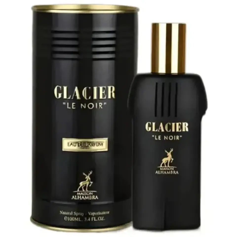 GLACIER LE NOIR EDP 100 ML - MAISON ALHAMBRA (INSPIRADO EN LE MALE LE PARFUM) 1