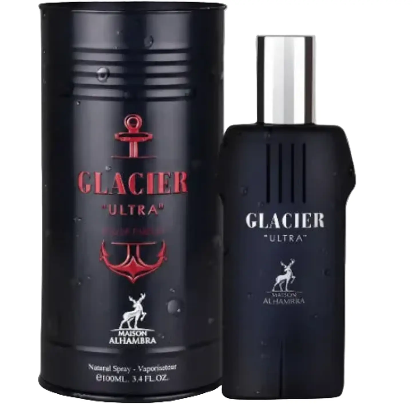 GLACIER ULTRA EDP FOR MEN 100ML- MAISON ALHAMBRA (INSPIRADO EN ULTRA MALE) 1