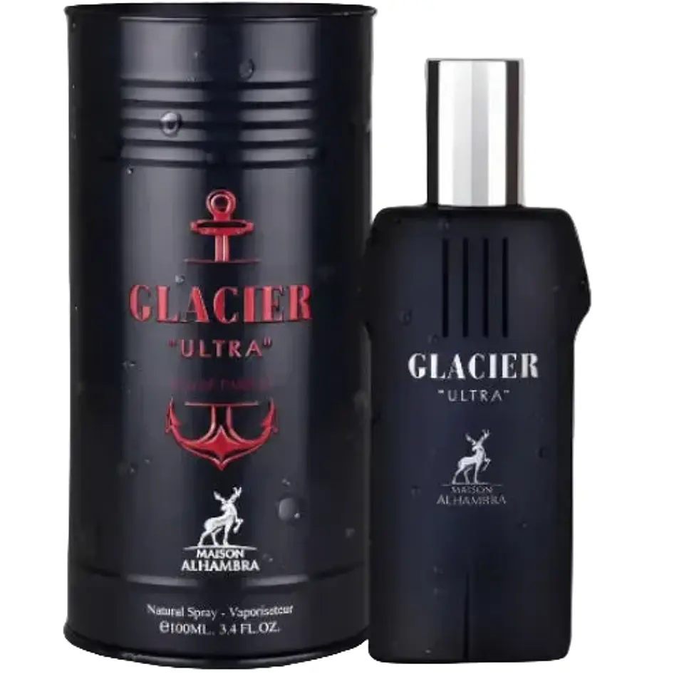 GLACIER ULTRA EDP FOR MEN 100ML- MAISON ALHAMBRA (INSPIRADO EN ULTRA MALE) 1