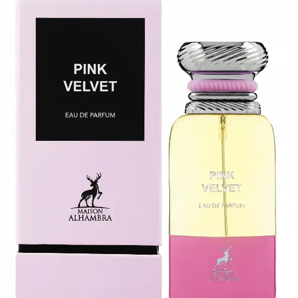 PINK VELVET EDP 80 ML FOR WOMAN - MAISON ALHAMBRA (INSPIRADO EN ROSE PRICK) 1