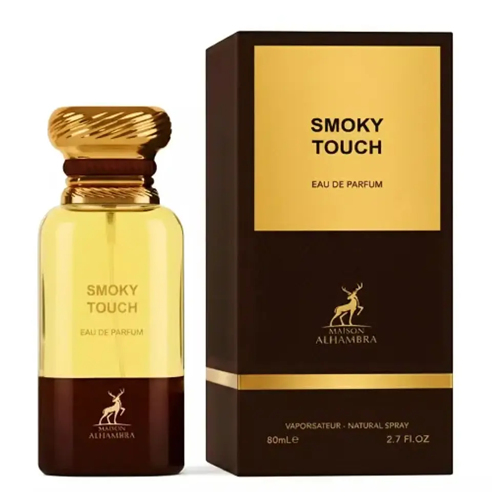 SMOKY TOUCH EDP 80 ML FOR MEN - MAISON ALHAMBRA (INSPIRADO FOR HIM BLEU NOIR) 1