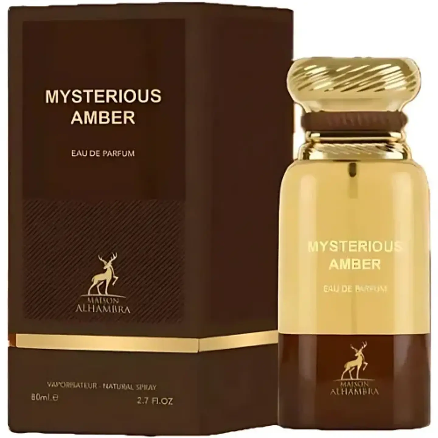 MYSTERIOUS AMBER EDP 80 ML - MAISON ALHAMBRA (INSPIRADO EN AMBER ABSOLUTE) 1