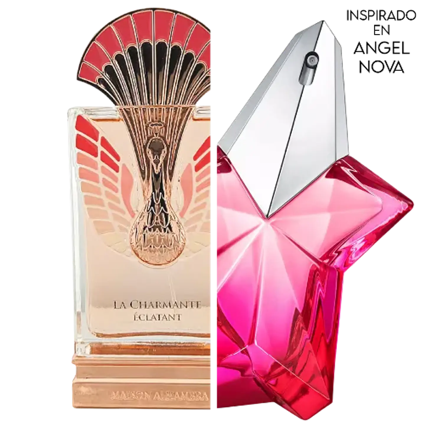 LA CHARMANTE ECLATANT EDP 100 ML UNISEX - MAISON ALHAMBRA (INSPIRADO EN ANGEL NOVA) 2