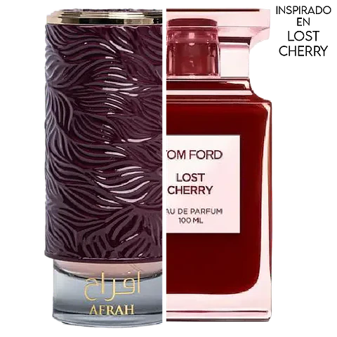 AFRAH CHERRY EDP 100 ML UNISEX  - MAMLAKAT (INSPIRADO EN LOST CHERRY)