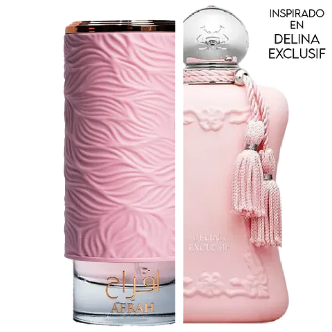 AFRAH SENSUAL EDP 100 ML FOR WOMEN - MAMLAKAT (INSPIRADO EN DELINA EXCLUSIF DE PARFUMS)
