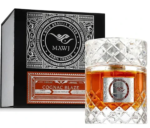 MAWJ COGNAC BLAZE EDP 100 ML UNISEX -  PARIS CORNER (INSPIRADO EN ANGELS' SHARE)