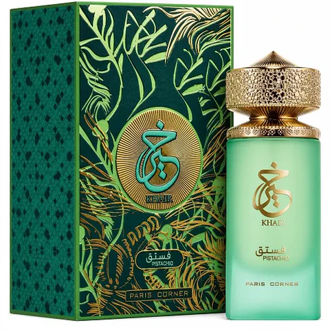 KHAIR PISTACHIO EDP 100 ML UNISEX - PARIS CORNER 	(INSPIRADO EN YUM PISTACHIO GELATO | 33)