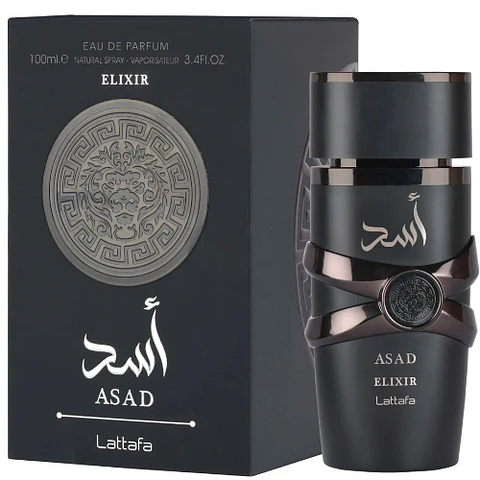 ASAD ELIXIR EDP 100 ML FOR MEN -  LATTAFA (INSPIRADO EN BOSS BOTTLED ABSOLU)