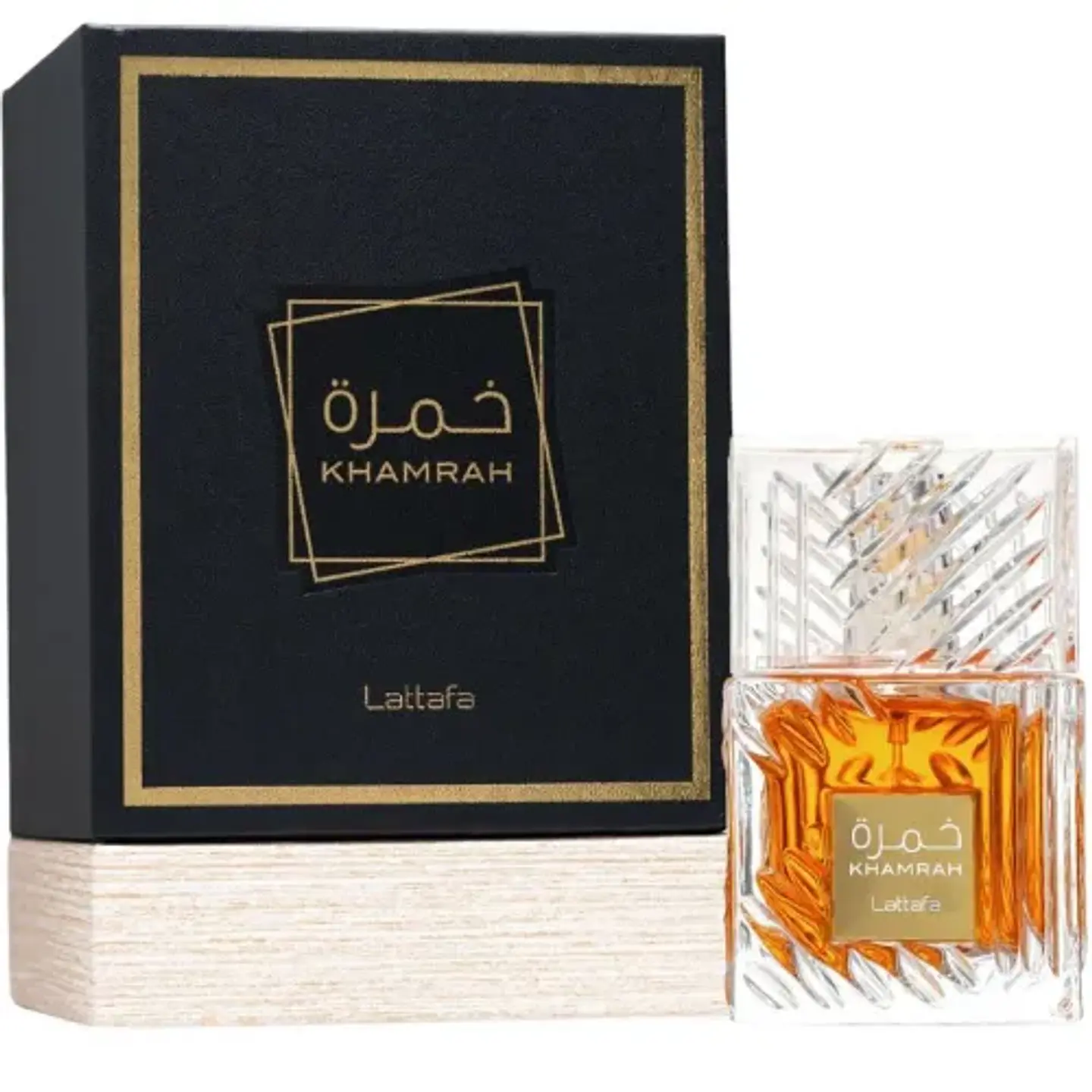 KHAMRAH EDP 100 ML UNISEX - LATAFFA (INSPIRADO EN ANGELS SHARE) 1
