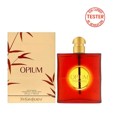 OPIUM EDP 90 ML (TESTER-PROBADOR) - YVES SAINT LAURENT