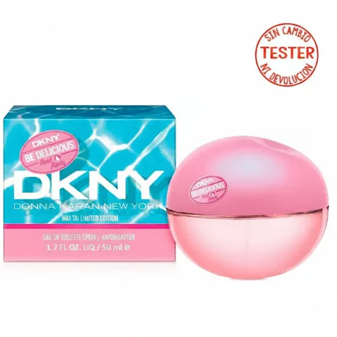 BE DELICIOUS MAI TAI EDT 50 ML FOR WOMEN (TESTER-PROBADOR) - DONNA KARAN
